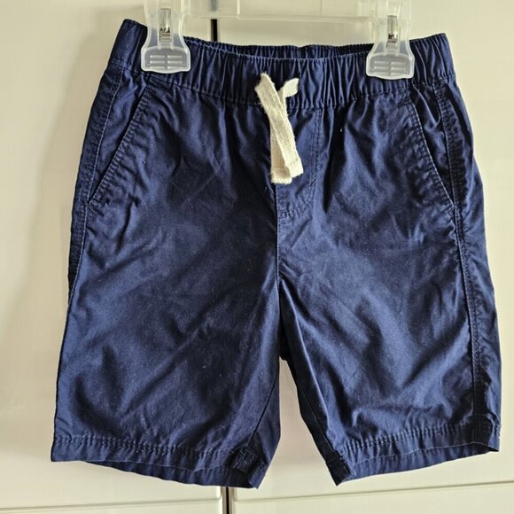 Boys Pull On Navy Cargo Shorts - Picture 2 of 6